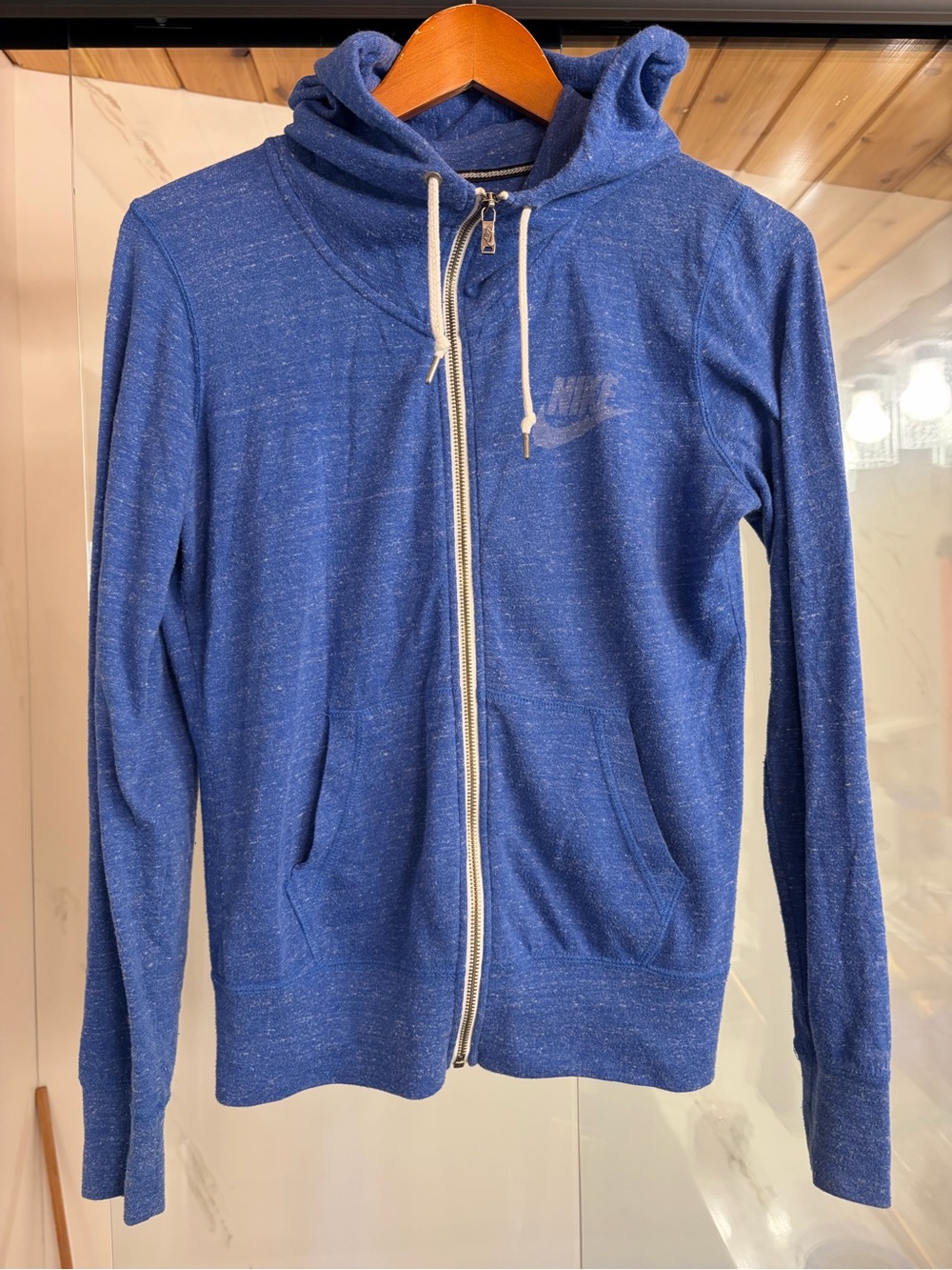 Nike Women’s Vintage Gym Fleece Zip-up Cobalt blue